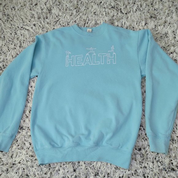 Health Sporty & Rich Health Crewneck Sweet Blue - Picture 2 of 10